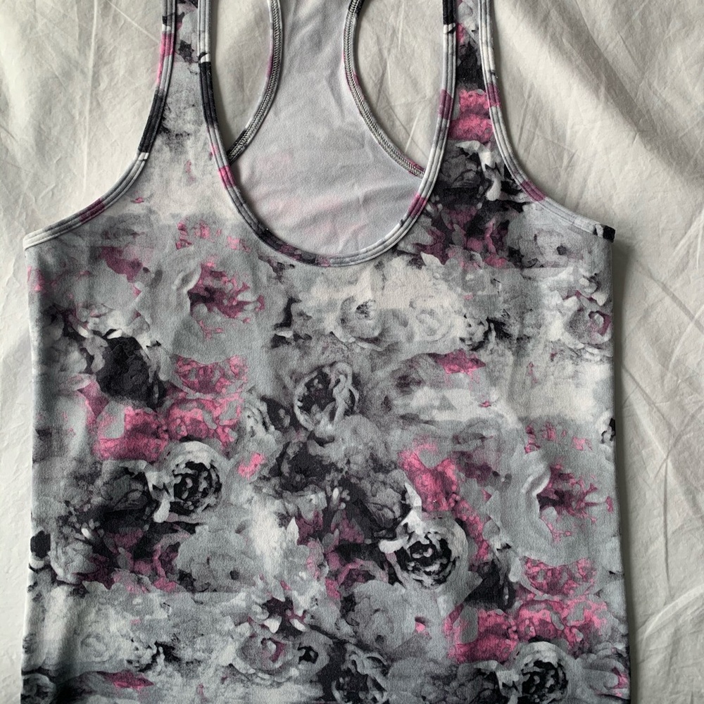 Lululemon Racerback Floral Tank - Picture 2 of 5